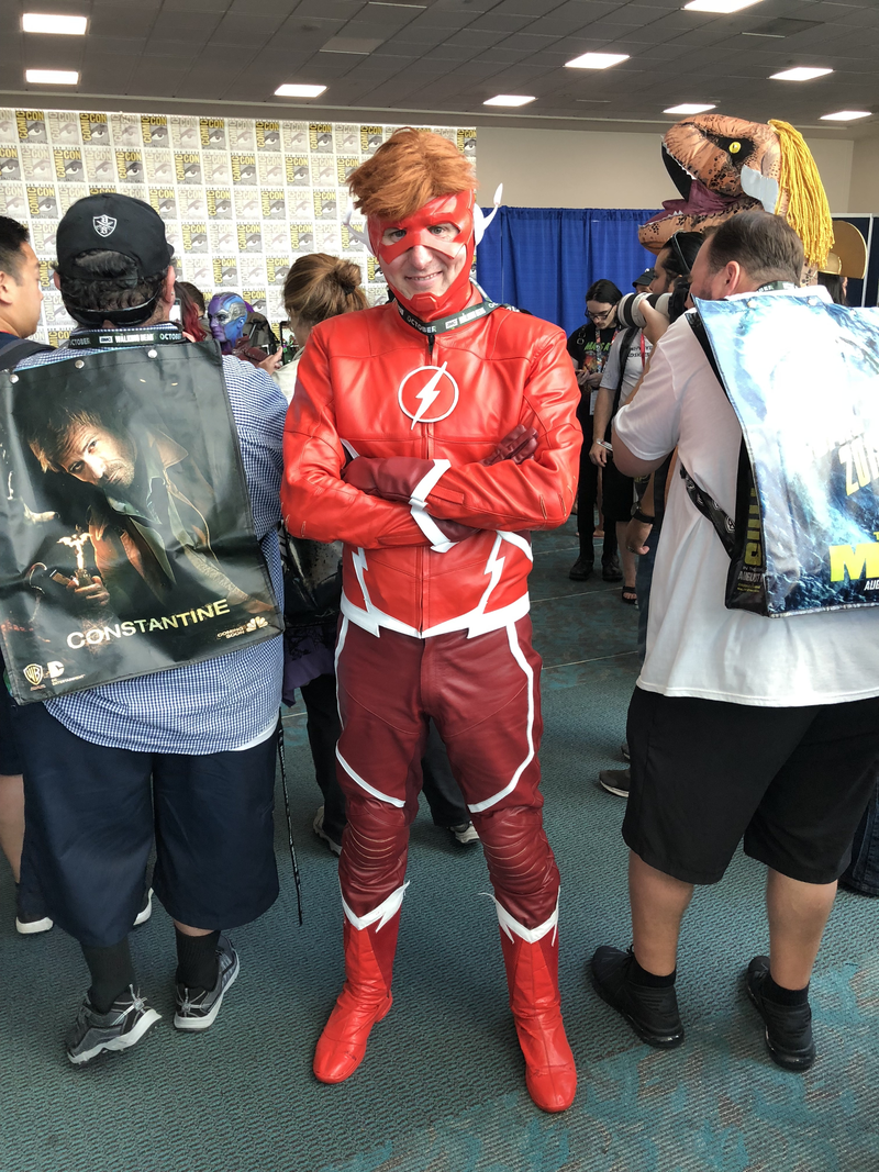 Wally West returned in DC Rebirth,a nd now he’s returned to Comic-Con!